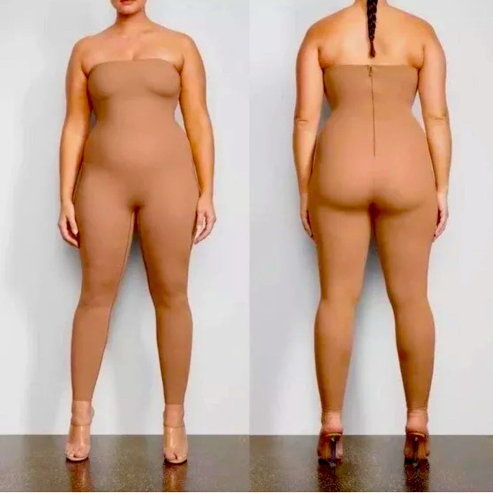 SKIMS Nude Strapless Jumpsuit